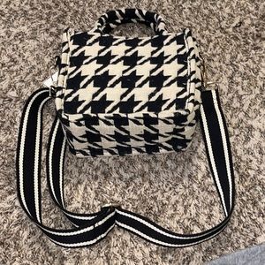 H&M Houndstooth Crossbody Bag